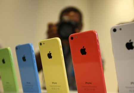 iPhone 5C là mẫu điện thoại thứ 2 được Apple ra mắt trong năm nay.